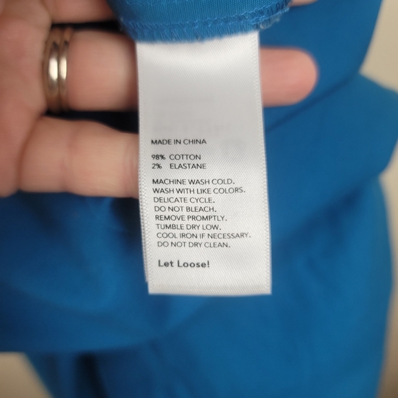 Kate Spade Saturday Blue Pencil Skirt size 10 - Picture 4 of 5